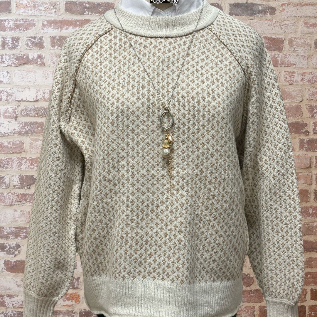 Beige Fall Sweater