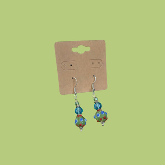 Glass Bead Earrings