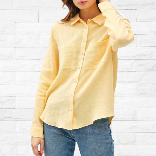 Banana Gauze Top