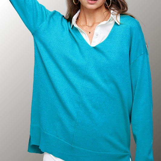 Dreamy V Neck Sweater