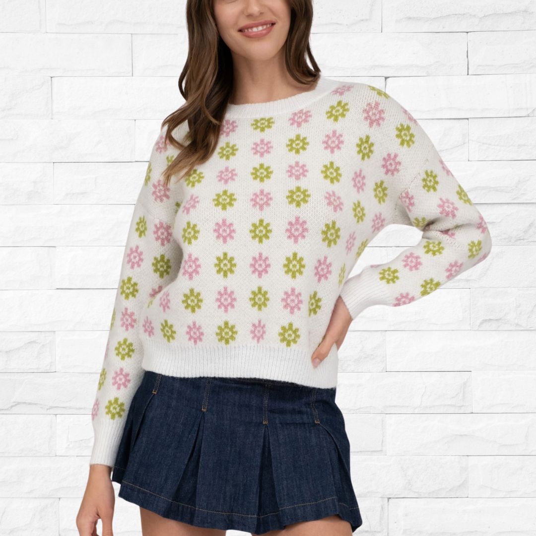 Pink Lime Sweater