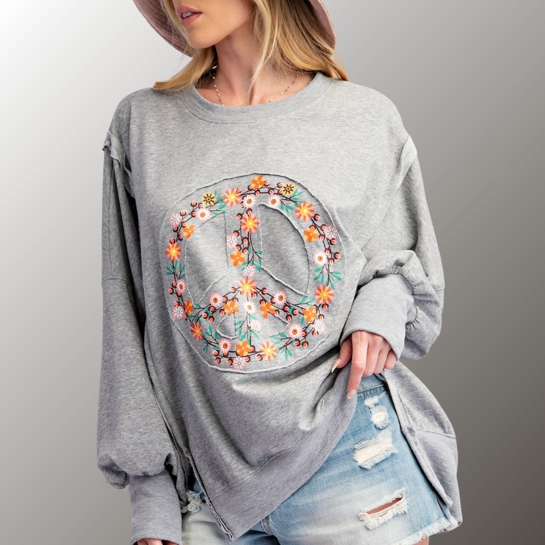 Peach Patch Sweatshirt